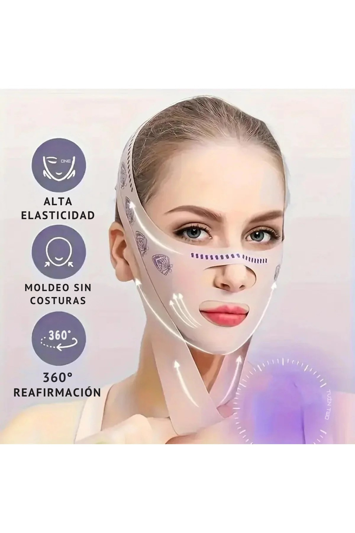 Banda unisex para rostro y mandíbula