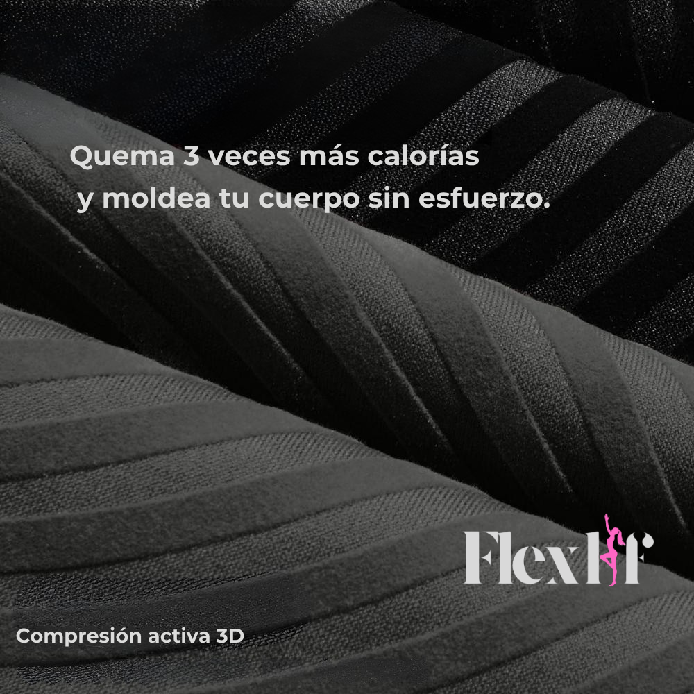 ©Flexlif 4 en 1 Efecto Tights - Celulitis, Varices, Lipedema, Adelgazamiento