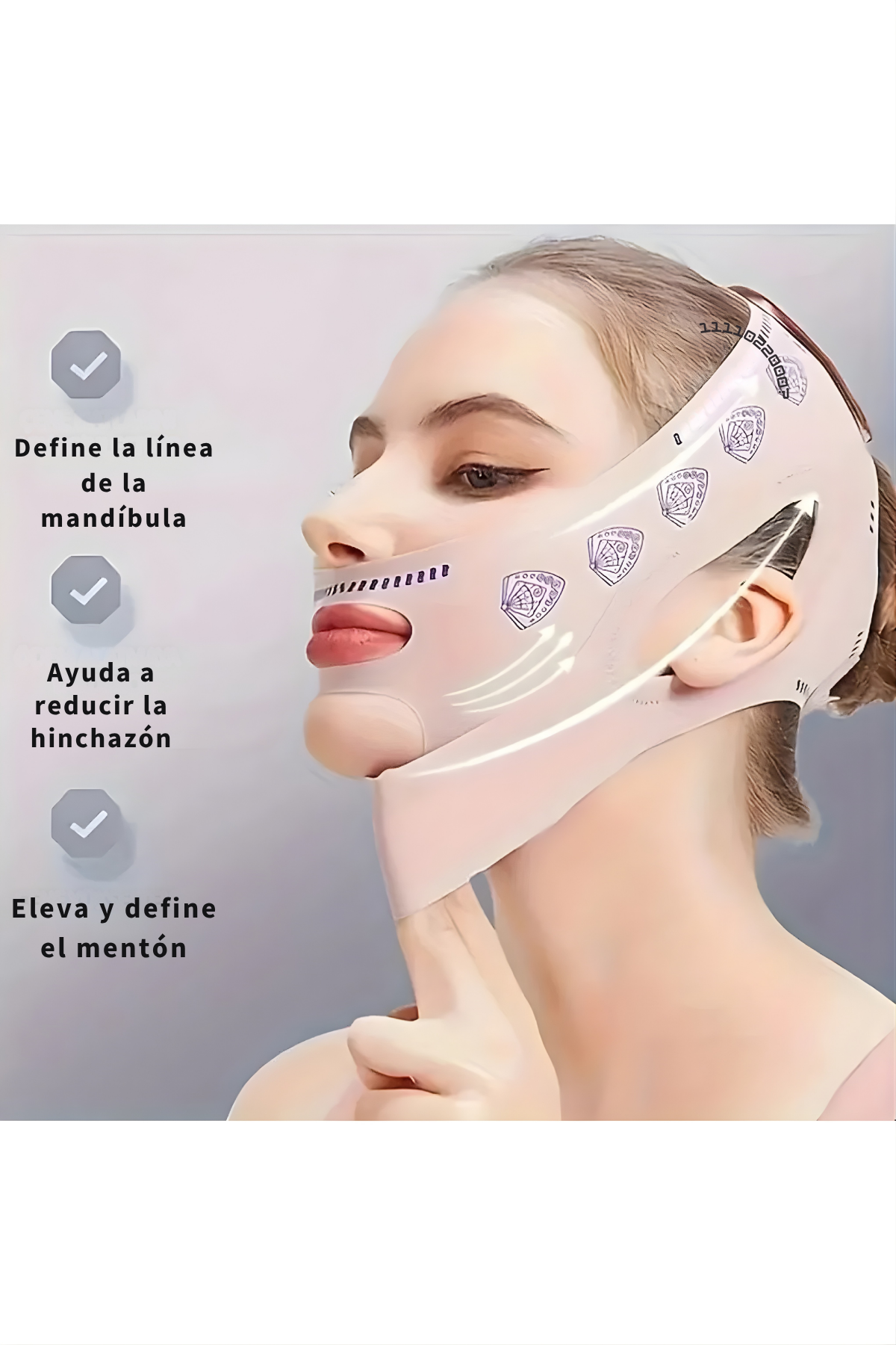 Banda unisex para rostro y mandíbula