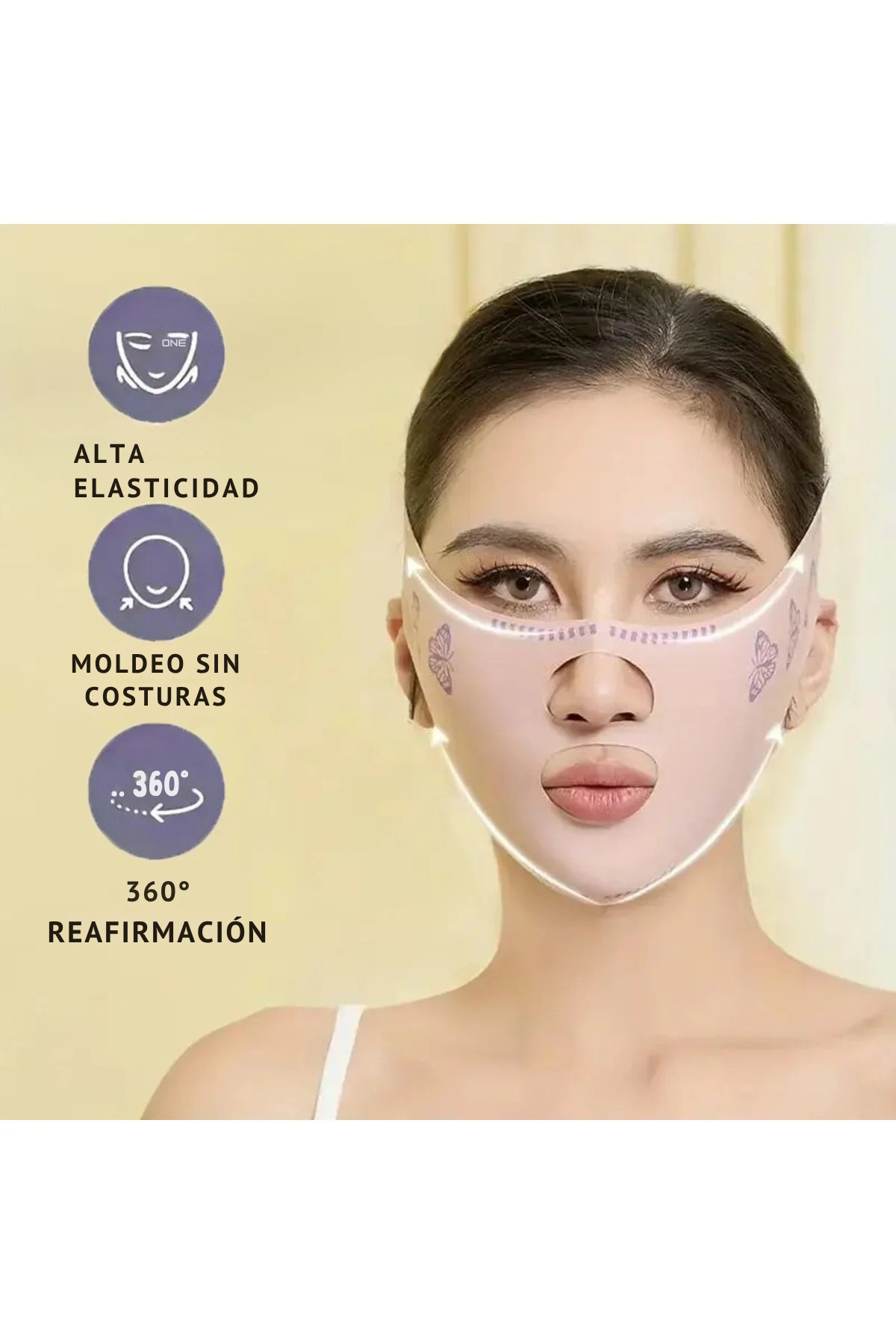 Banda unisex para rostro y mandíbula